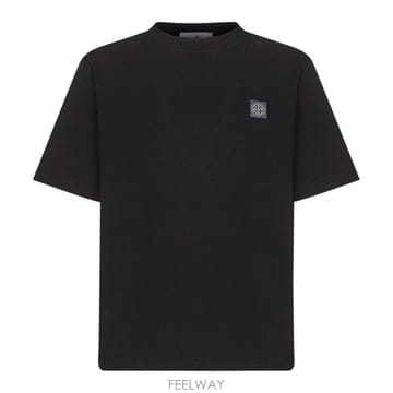 26 FW 스톤 아일랜드 로고 패치 크루넥 코튼 티셔츠 V0029 K2S152100025S0115