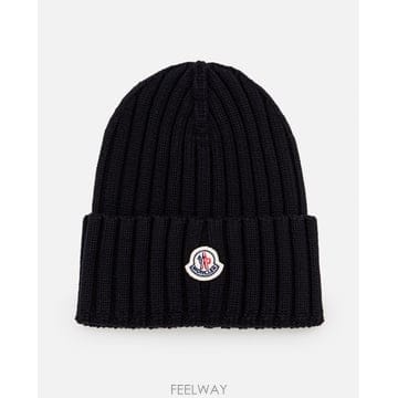 Moncler [G95]��Ŭ���� 3B00036A9327999 ���� ���� ĸ ��Ŷ�� �䵵�� ��� LOGO BEANIE HAT[G95]��Ŭ���� 3B00036A9327999 ���� ���� ĸ ��Ŷ�� �䵵