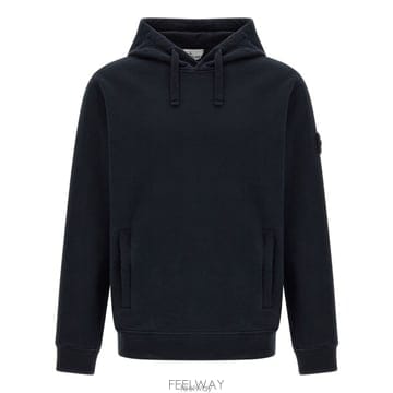 26 FW 스톤 아일랜드 로고 패치 드로스트링 후드티 V0020 L2S156100048S0A20