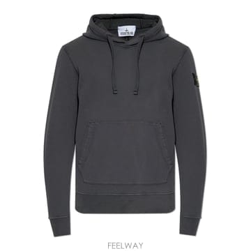 26 FW 스톤 아일랜드 로고 패치 드로스트링 후드티 V0062 K2S156100062S0051