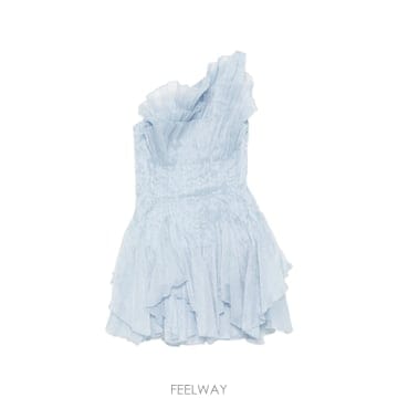 | Other Brand | Aje Nisha ruffled one shoulder mini dress 12107858116872 TP7Aje Nisha ruffled one shoulder mini dress 121078581168