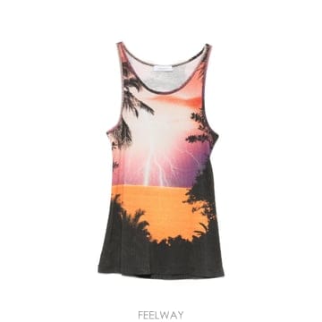 rabanne ��� graphic print ribbed tank top 12107868012808 TP724598711��� graphic print ribbed tank top 12107868012808 TP72