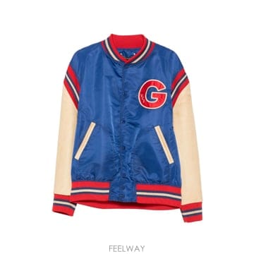 Golden Goose ��籸�� leather sleeve Journey bomber jacket 12107862573320 TP7��籸�� leather sleeve Journey bomber jacket 12107862