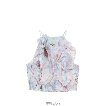 | Other Brand | Aje Cleo ruffled floral print top 12107856871688 TP724579789Aje Cleo ruffled floral print top 12107856871688 TP724