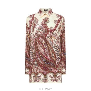 ETRO 25FW Etro CAMICIA CON STAMPA PAISLEY WRIA0029AKA36X0801 TP5725FW Etro CAMICIA CON STAMPA PAISLEY WRIA0029AKA36X080