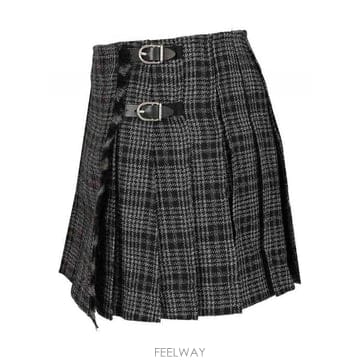 | Other Brand | 25FW DURAZZI MILANO ���� ȭ��Ʈ üũ kilt �̴� ��ĿƮ FW25SK02TT0054B00325FW DURAZZI MILANO ���� ȭ��Ʈ üũ kilt �̴� ��ĿƮ 
