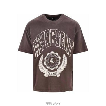 26SS REPRESENT 브라운 vintage t 셔츠 with graphic design MLM10017