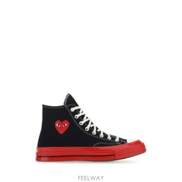 Comme des Garcons �ĵ������� ���� canvas Comme Des garASons X Converse ����Ŀ�� P1K124BLA�ĵ������� ���� canvas Comme Des garASons X Converse 