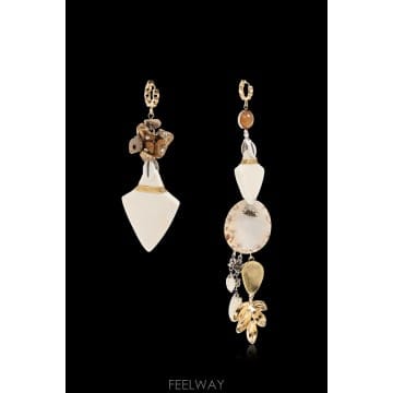 Isabel Marant ���ں����� Asymmetric earrings BL0289FAD2B02BECRU TP574824600���ں����� Asymmetric earrings BL0289FAD2B02BECRU TP57