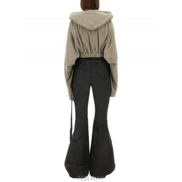 Rick Owens 25FW �������� CROPPED �ĵ� TUNIC ����Ʈ ���� DS02E7236FGM178 TP5792332625FW �������� CROPPED �ĵ� TUNIC ����Ʈ ���� DS02E7236