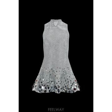 CASABLANCA 26SS CASABLANCA �巹�� with shimmering appliques WSS26KW135301026SS CASABLANCA �巹�� with shimmering appliques WSS26