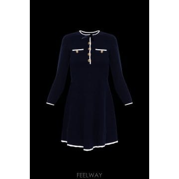 Self Portrait 26SS Self portrait �� sleeve �巹�� SS26055SN0NAVY TP57482458026SS Self portrait �� sleeve �巹�� SS26055SN0NAVY TP5