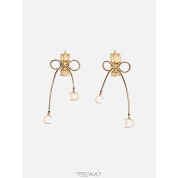 DIOR 26FW ũ����î  PETIT NOEUD CD earrings E4978WOMMT300300 TP57689126FW ũ����î  PETIT NOEUD CD earrings E4978WOMMT30030