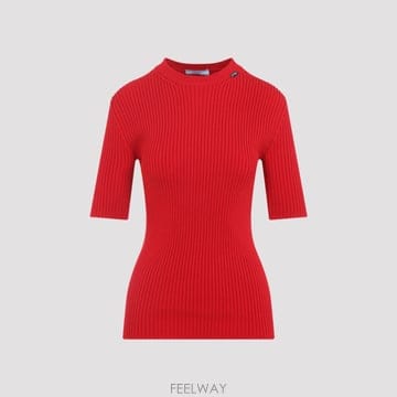 PRADA 26FW ����� RIB TSHIRT P24E3QSOOO6584F0011 TP57703474126FW ����� RIB TSHIRT P24E3QSOOO6584F0011 TP577034741