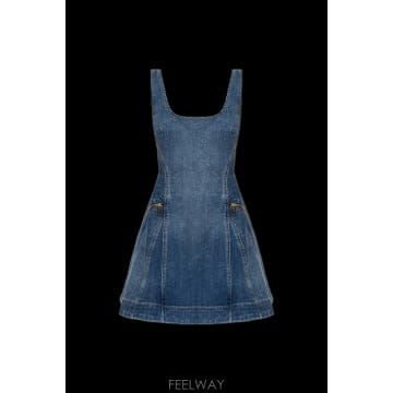 Self Portrait 26SS Self portrait ���� �巹�� with straps SS26813SBL0BLUE TP574826SS Self portrait ���� �巹�� with straps SS26813SBL0