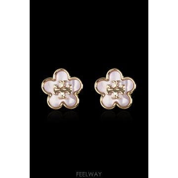 Tory Burch 26FW �丮��ġ Earrings with a floral motif 1573510704 TP5766378626FW �丮��ġ Earrings with a floral motif 1573510704 