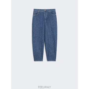 Max Mara 26SS �������� Jeans candle ���� in ���� di cotone   BLU NOTTE 91810626SS �������� Jeans candle ���� in ���� di cotone   BL