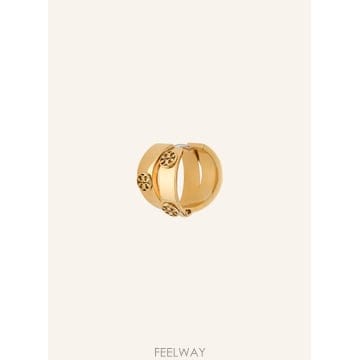 Tory Burch �丮��ġ ICON Hoop Earrings 100311798619500 TP576637810�丮��ġ ICON Hoop Earrings 100311798619500 TP57663781