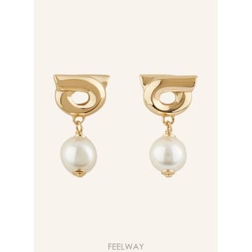 Ferragamo ����䷹ ��󰡸� Stud earrings GANCIO 100160145419500 TP575741211����䷹ ��󰡸� Stud earrings GANCIO 100160145419500