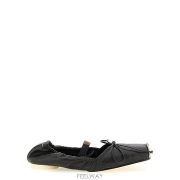 Maison Margiela �������������� Square Toe Ballet Flats S66WZ0037P7706HB495 TP578811�������������� Square Toe Ballet Flats S66WZ0037P7706H