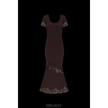 Self Portrait 26FW Self portrait �巹�� with ���̽� inserts PF26061MBR0BROWN TP526FW Self portrait �巹�� with ���̽� inserts PF26061M