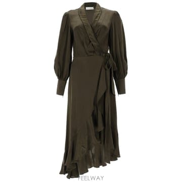 Zimmermann 26SS ���Ӹ� ��ũ Wrap Midi �巹�� 8066DS26RDKOLV TP57448326026SS ���Ӹ� ��ũ Wrap Midi �巹�� 8066DS26RDKOLV TP574