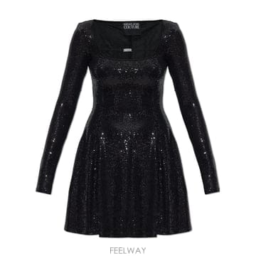 Versace 25FW ������ü ���� �巹�� 79HAO922J0248899 TP57337545025FW ������ü ���� �巹�� 79HAO922J0248899 TP573375450