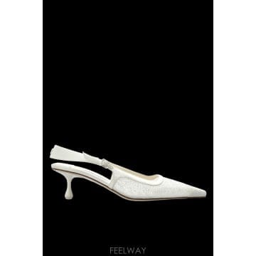 Jimmy Choo 26SS ������ Satin high heeled ���� Amel AMEL50DLZIVORY TP5753632926SS ������ Satin high heeled ���� Amel AMEL50DLZIVORY