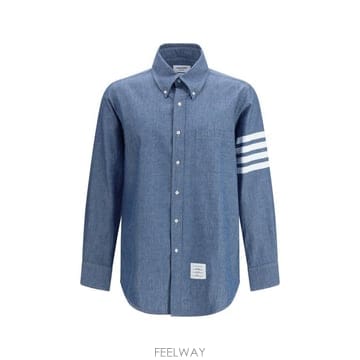 Thom Browne 26FW ����� ���극�� 4�� ���� MWL272E00111 450 BLUE26FW ����� ���극�� 4�� ���� MWL272E00111 450 BLUE