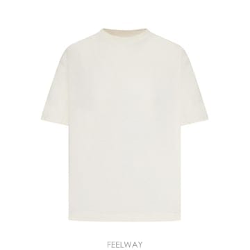 Golden Goose 26SS ��籸�� AGED EFFECT ��ư T ���� WITH REVERSE �ΰ� ON THE BACK GW26SS ��籸�� AGED EFFECT ��ư T ���� WITH REVERSE ��