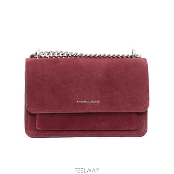 Michael Kors 25FW ����Ŭ�ھ Bordeaux ��� �� With Chain Strap �� Front �ΰ� In Sue25FW ����Ŭ�ھ Bordeaux ��� �� With Chain Strap ��