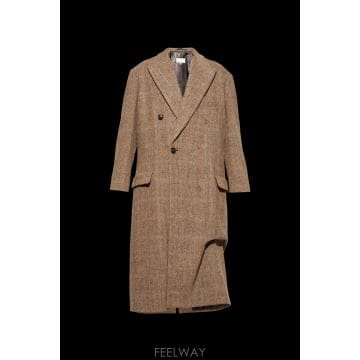 Maison Margiela 25FW �������������� Double breasted ��Ʈ with a �̱� vent S67AA0068M35625FW �������������� Double breasted ��Ʈ with a �̱� v