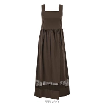 Max Mara 26SS �������� WKDGOLA   Sleeveless ��ư poplin �巹�� 26152210826000326SS �������� WKDGOLA   Sleeveless ��ư poplin �巹�� 