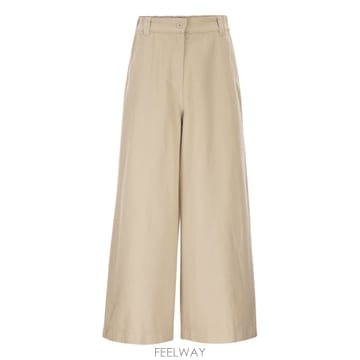 Max Mara 26SS �������� WKDARIETE   ��ư drill trousers 2615131121600001 TP526SS �������� WKDARIETE   ��ư drill trousers 26151311