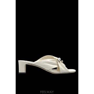 Jimmy Choo 26FW ������ Rafi 45 heeled �� RAFI45GVRLATTE TP57699622226FW ������ Rafi 45 heeled �� RAFI45GVRLATTE TP5769962