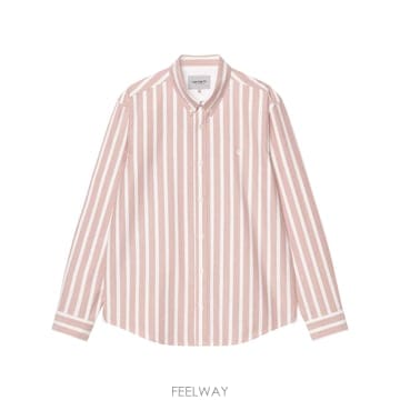 Carhartt 26SS Į��Ʈ Embroidered oxford L S Deven ���� I0361983JDXX TP572326SS Į��Ʈ Embroidered oxford L S Deven ���� I0361983