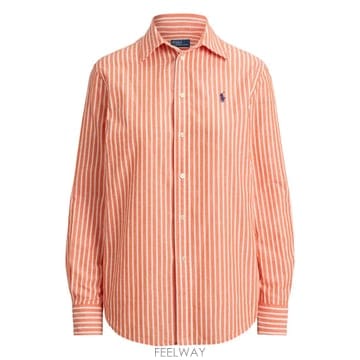 Ralph Lauren 26SS ���� ���� �η� RELAXED �� STRIPED ��ư ���� 211971514502 TP573801726SS ���� ���� �η� RELAXED �� STRIPED ��ư ���� 21197