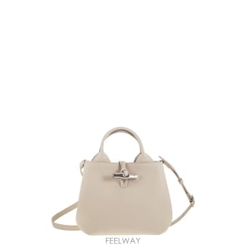Longchamp 25FW LONGCHAMP Borsa Le Roseau S Longchamp in pelle a grana25FW LONGCHAMP Borsa Le Roseau S Longchamp in pelle a 