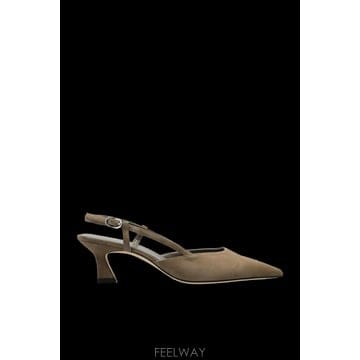 Stuart Weitzman 25FW ��Ʃ��Ʈ�������� Vinnie ���� VINNIE50SLINGBACKSJ433SMOKEYTAUPE TP25FW ��Ʃ��Ʈ�������� Vinnie ���� VINNIE50SLINGBACKSJ4