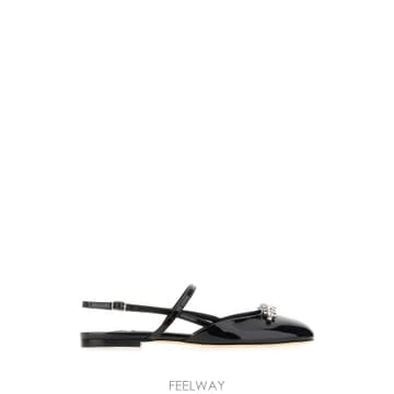 Jimmy Choo 25FW ������ ������ BELINDASBFLATPATBLACK TP57212771725FW ������ ������ BELINDASBFLATPATBLACK TP572127717