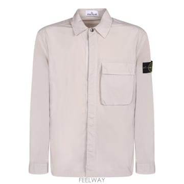 Stone Island 26SS ������Ϸ��� ��ư ���� with �� sleeves 1200032S0003V0061 TP575665826SS ������Ϸ��� ��ư ���� with �� sleeves 1200032S00