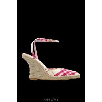 Burberry 26SS Burberry ���� espadrilles Mews 8122972C5078AUBERGINEPURIP26SS Burberry ���� espadrilles Mews 8122972C5078AUBERG