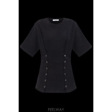 Lanvin 25FW Lanvin T ���� with applications RWTS0016F045H2510 TP5772825FW Lanvin T ���� with applications RWTS0016F045H2510