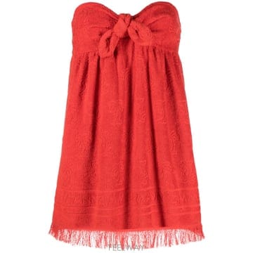 Zimmermann 24SS ���Ӹ� �ΰ� toweling �̴� �巹�� 8465DRS241RED TP57686965824SS ���Ӹ� �ΰ� toweling �̴� �巹�� 8465DRS241RED TP