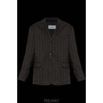 Ferragamo ����䷹ ��󰡸� Pinstripe patterned �������� 145443G793130EXPRESSONEWN����䷹ ��󰡸� Pinstripe patterned �������� 145443G