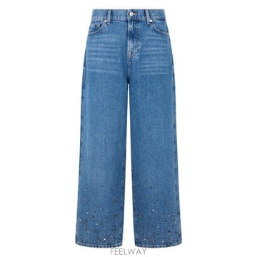 | Other Brand | 26SS 7 FOR ALL ��ī�ε� Jeans Tailorless Slouchy �� decorated wit26SS 7 FOR ALL ��ī�ε� Jeans Tailorless Slouchy �� de