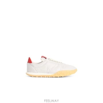 26SS 질샌더 스니커즈 In Nylon 앤 화이트 Nappa 레더 J33WS0053P7579016 TP57