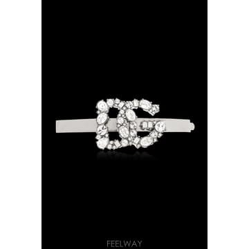 Dolce&Gabbana 26SS ��ü�ذ��ٳ� Hair clip with shimmering ũ����Ż WHS2R4W11118765526SS ��ü�ذ��ٳ� Hair clip with shimmering ũ����Ż W