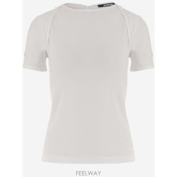 Jacquemus 26SS ��ũ���� Crew �� T ���� TSW00568AJ00189100 TP57432798926SS ��ũ���� Crew �� T ���� TSW00568AJ00189100 TP5743