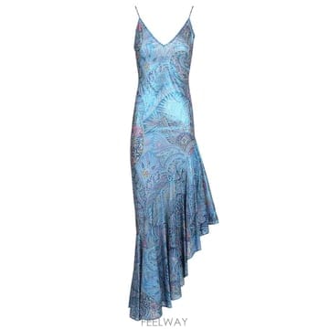 ETRO 26SS Etro Asymmetrical �巹�� With Ruffles WRHA059599IAS82X088726SS Etro Asymmetrical �巹�� With Ruffles WRHA059599I